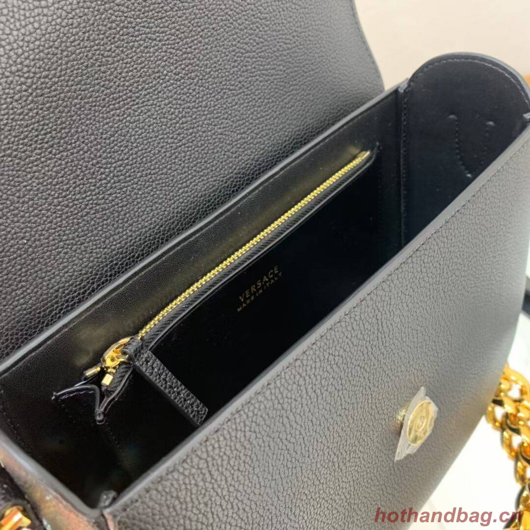 Versace Original medium Calfskin Leather Bag FS1067 black Versace Original medium Calfskin Leather Bag FS1067 black