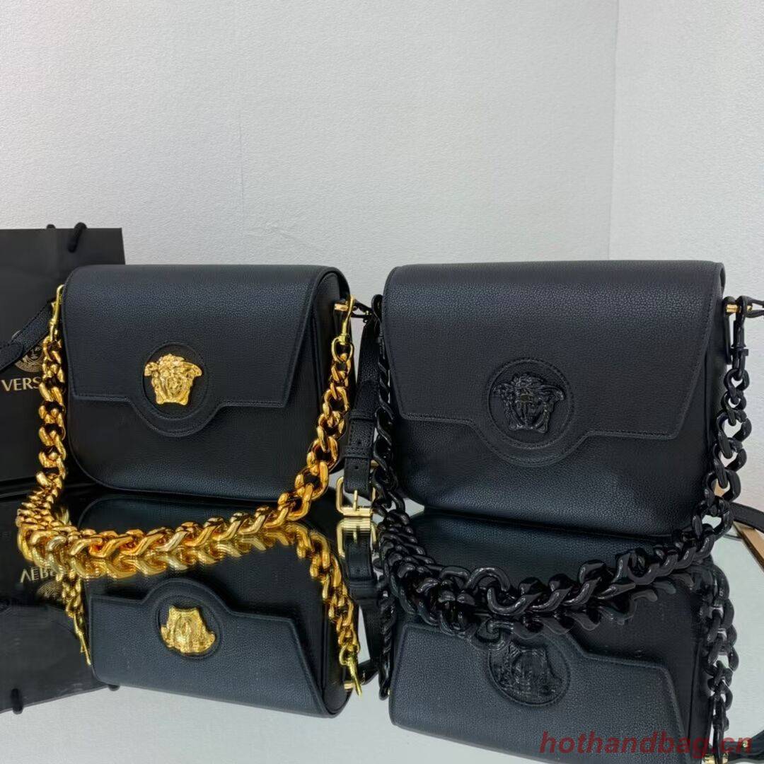 Versace Original medium Calfskin Leather Bag FS1067 black Versace Original medium Calfskin Leather Bag FS1067 black