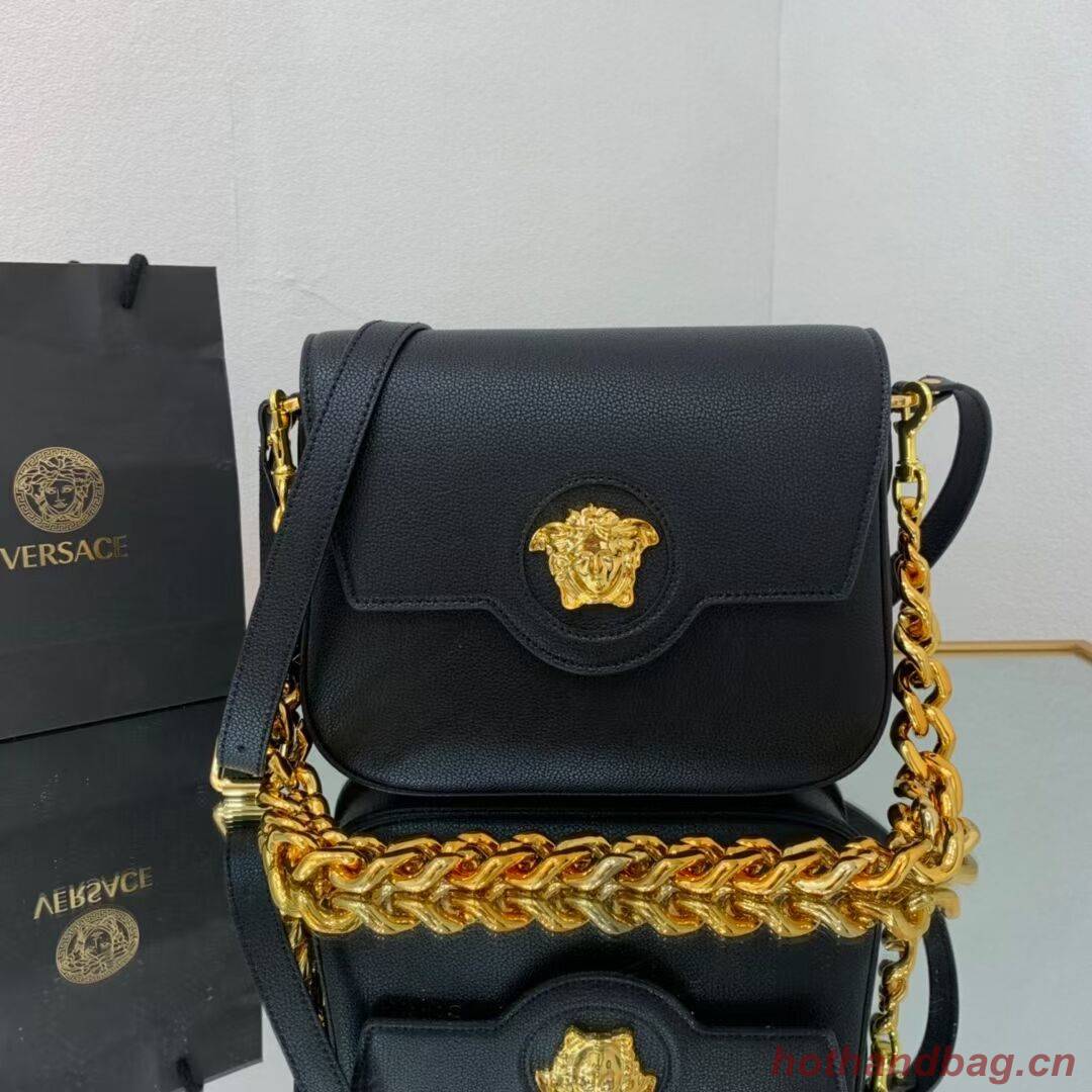 Versace Original medium Calfskin Leather Bag FS1067 black Versace Original medium Calfskin Leather Bag FS1067 black