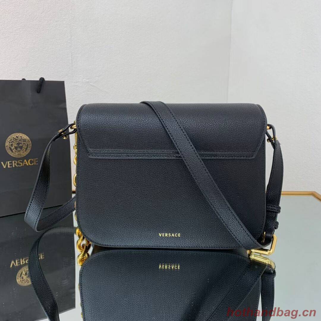 Versace Original medium Calfskin Leather Bag FS1067 black Versace Original medium Calfskin Leather Bag FS1067 black