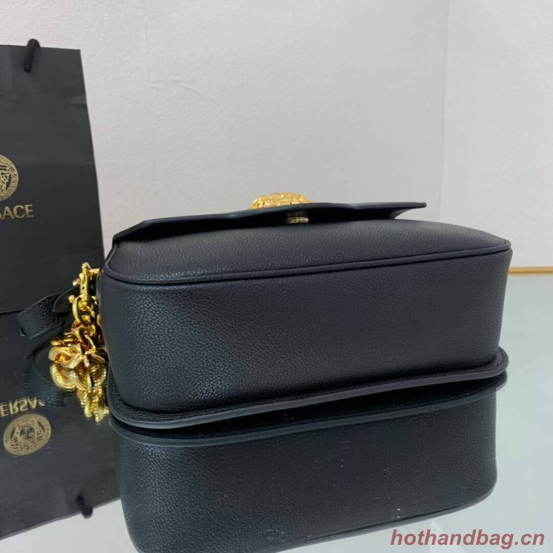 Versace Original medium Calfskin Leather Bag FS1067 black Versace Original medium Calfskin Leather Bag FS1067 black