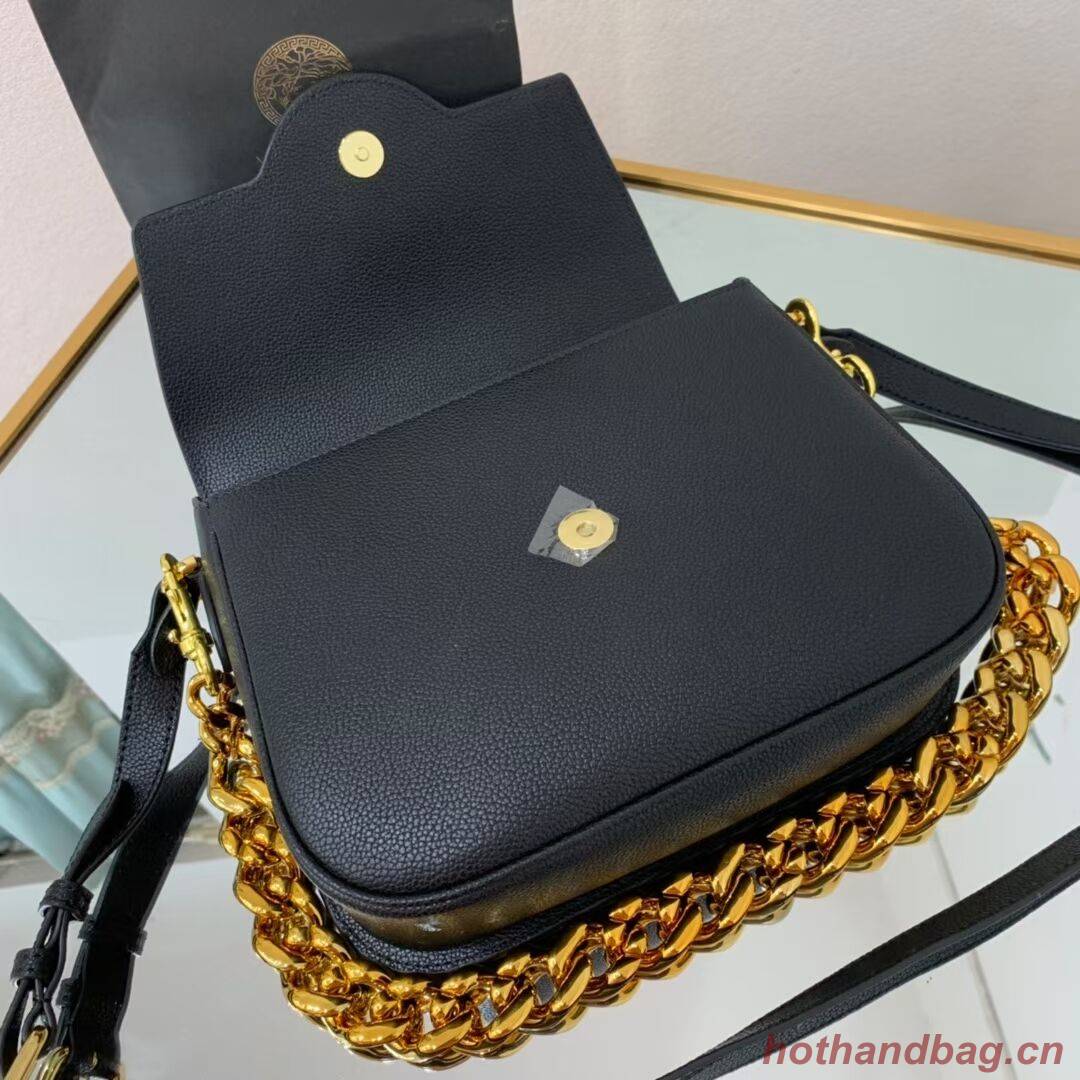 Versace Original medium Calfskin Leather Bag FS1067 black Versace Original medium Calfskin Leather Bag FS1067 black