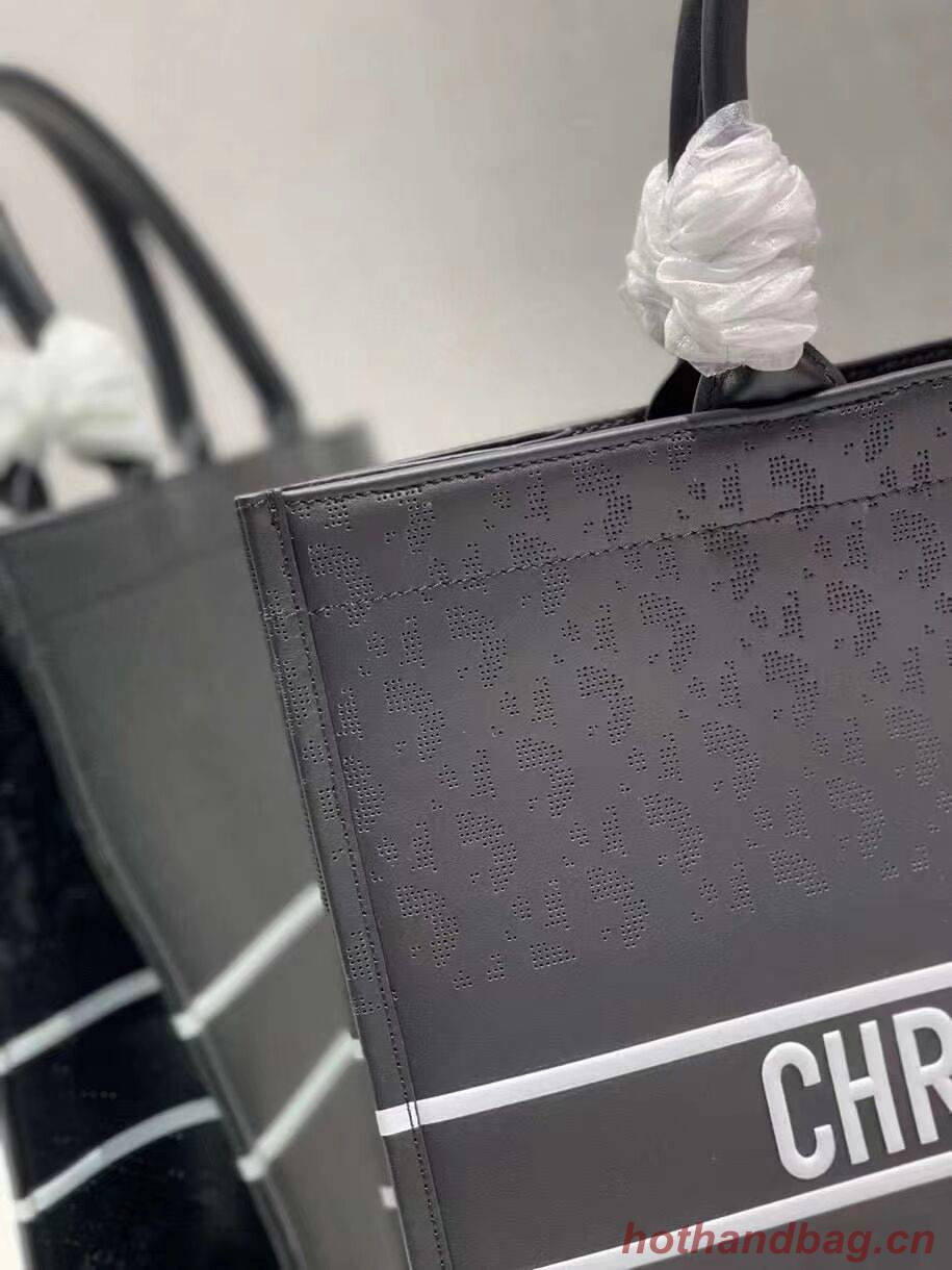 DIOR BOOK TOTE leather Constellation Embroidery M1297ZR black DIOR BOOK TOTE leather Constellation Embroidery M1297ZR black
