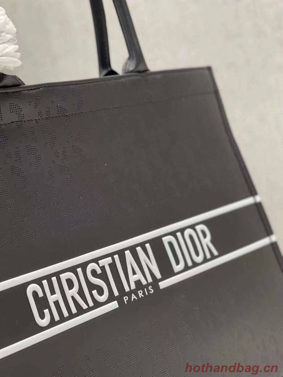 DIOR BOOK TOTE leather Constellation Embroidery M1297ZR black DIOR BOOK TOTE leather Constellation Embroidery M1297ZR black