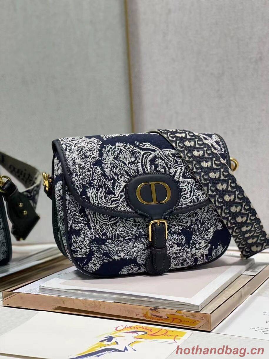 Large DIOR BOBBY BAG Warm Taupe Box Oblique Embroidery C9267 dark blue Large DIOR BOBBY BAG Warm Taupe Box Oblique Embroidery C9267 dark blue