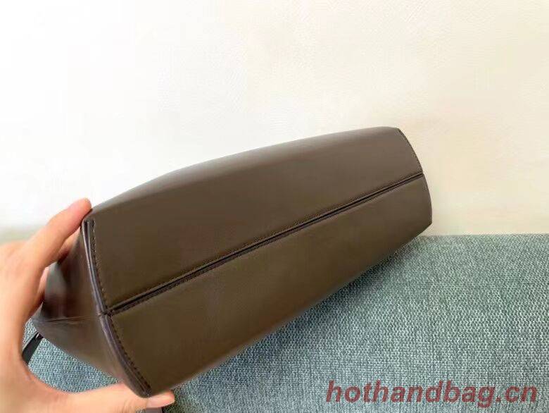 FENDI FIRST MEDIUM leather bag 8BP127AB Dark brown FENDI FIRST MEDIUM leather bag 8BP127AB Dark brown