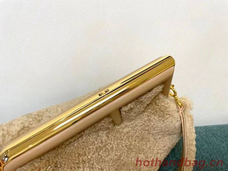 FENDI FIRST MEDIUM sheepskin bag 8BP127AH Beige FENDI FIRST MEDIUM sheepskin bag 8BP127AH Beige