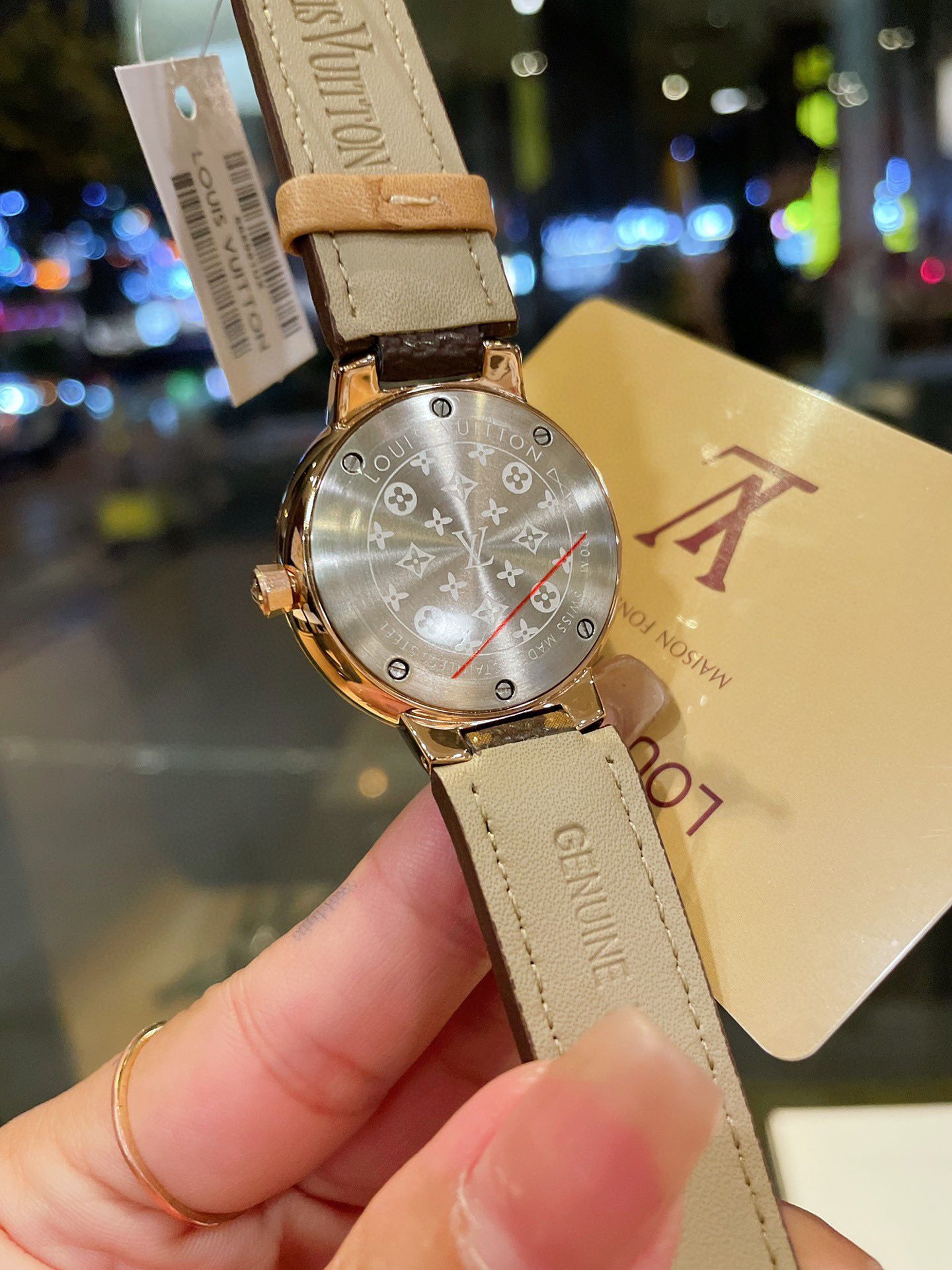 Louis Vuitton Tambour slim Monogran Watch 39mm LV20488 Louis Vuitton Tambour slim Monogran Watch 39mm LV20488