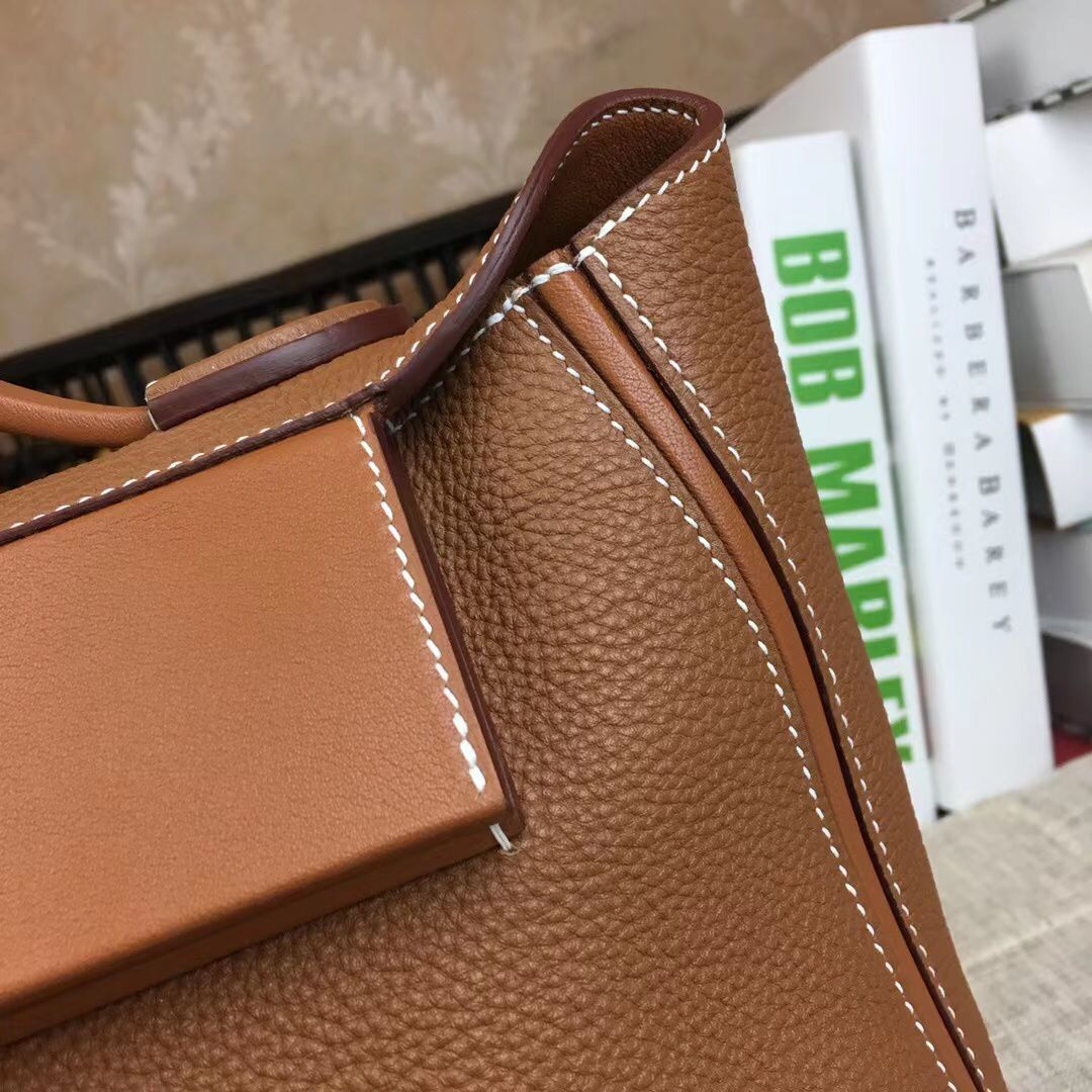 Hermes Kelly Original togo Leather Tote Bag H2424 Brown Hermes Kelly Original togo Leather Tote Bag H2424 Brown