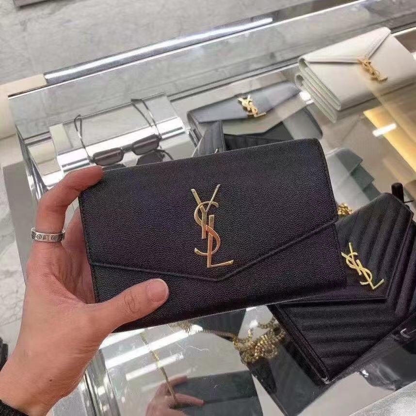 Yves Saint Laurent Calf leather cross-body bag Y707788 black Yves Saint Laurent Calf leather cross-body bag Y707788 black