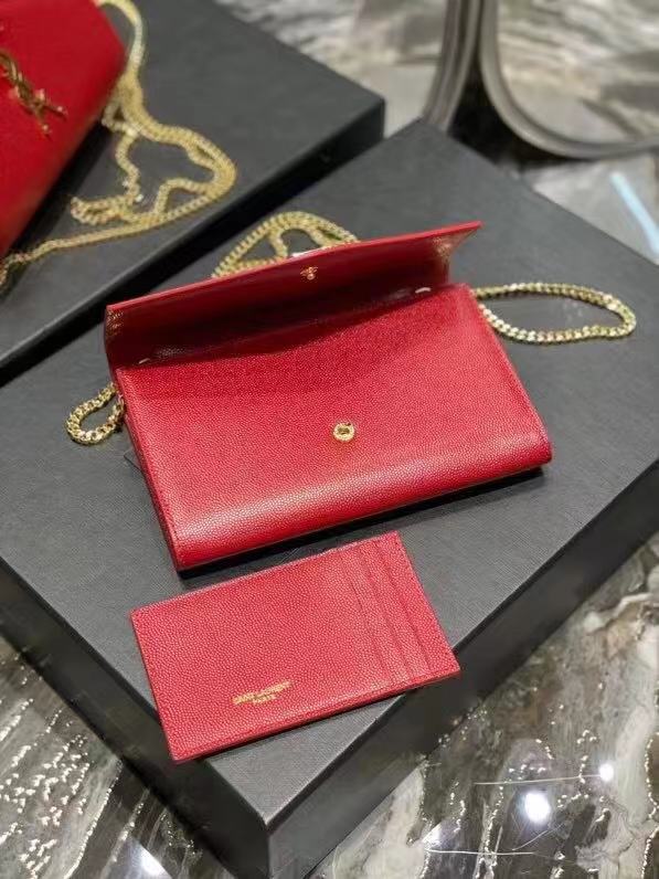 Yves Saint Laurent Calf leather cross-body bag Y707788 red Yves Saint Laurent Calf leather cross-body bag Y707788 red