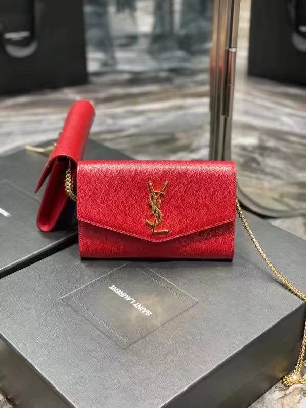 Yves Saint Laurent Calf leather cross-body bag Y707788 red Yves Saint Laurent Calf leather cross-body bag Y707788 red