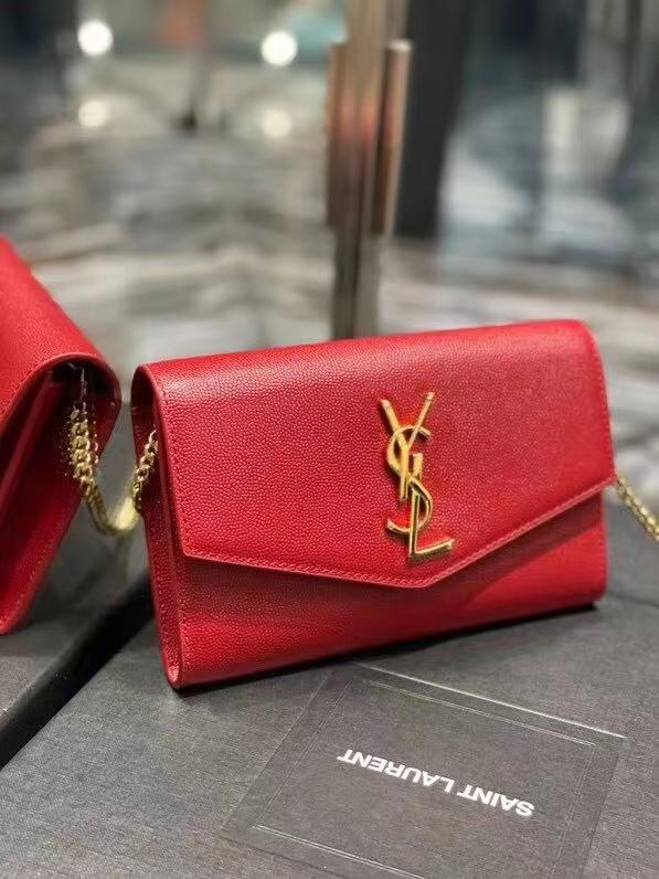 Yves Saint Laurent Calf leather cross-body bag Y707788 red Yves Saint Laurent Calf leather cross-body bag Y707788 red