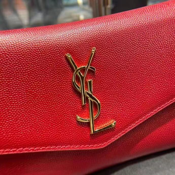 Yves Saint Laurent Calf leather cross-body bag Y707788 red Yves Saint Laurent Calf leather cross-body bag Y707788 red
