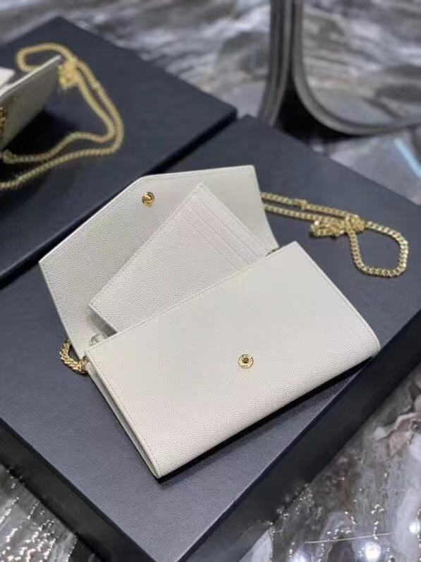 Yves Saint Laurent Calf leather cross-body bag Y707788 white Yves Saint Laurent Calf leather cross-body bag Y707788 white