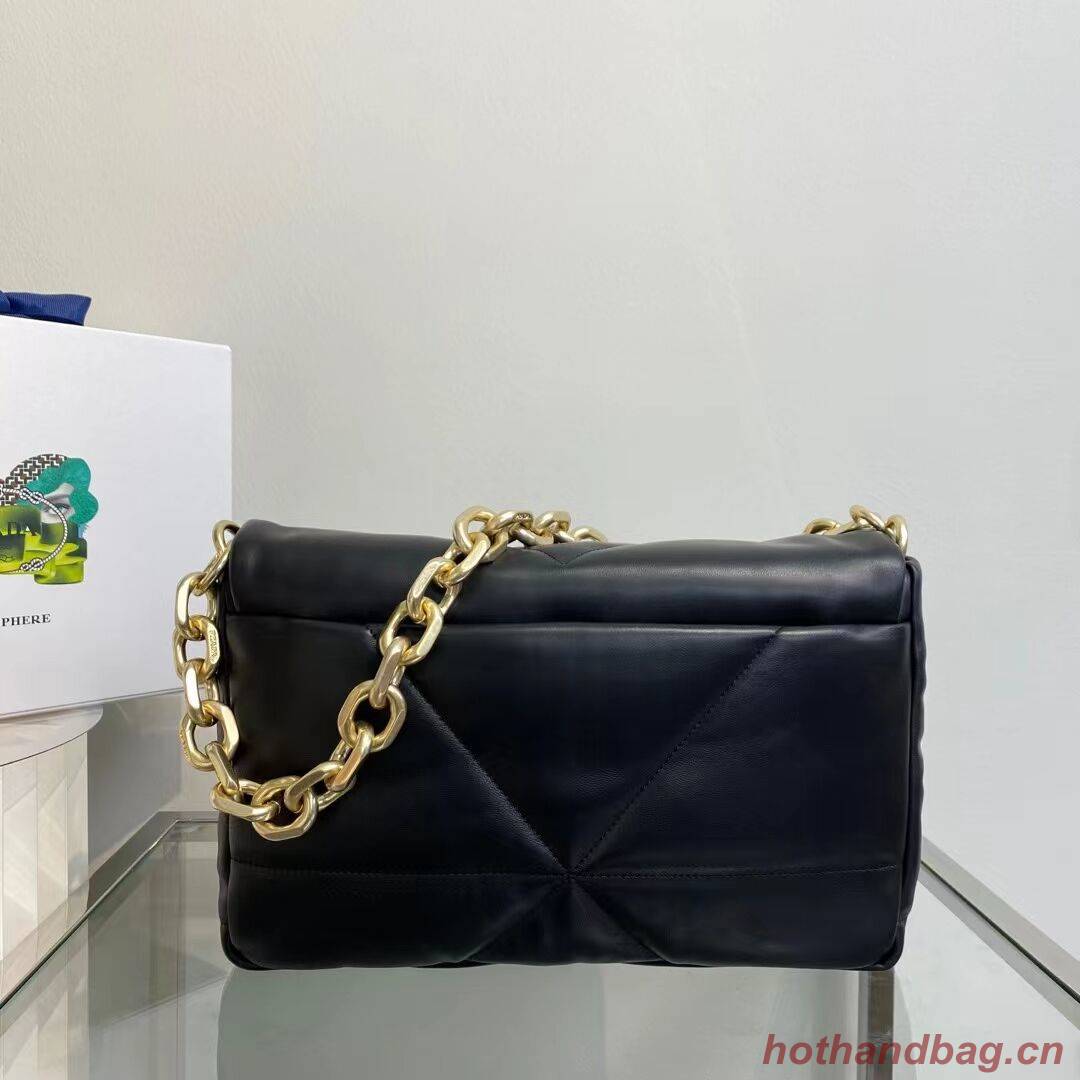 Prada System Padded Shoulder Bag Original Sheepskin Leather 1AD306 Prada System Padded Shoulder Bag Original Sheepskin Leather 1AD306