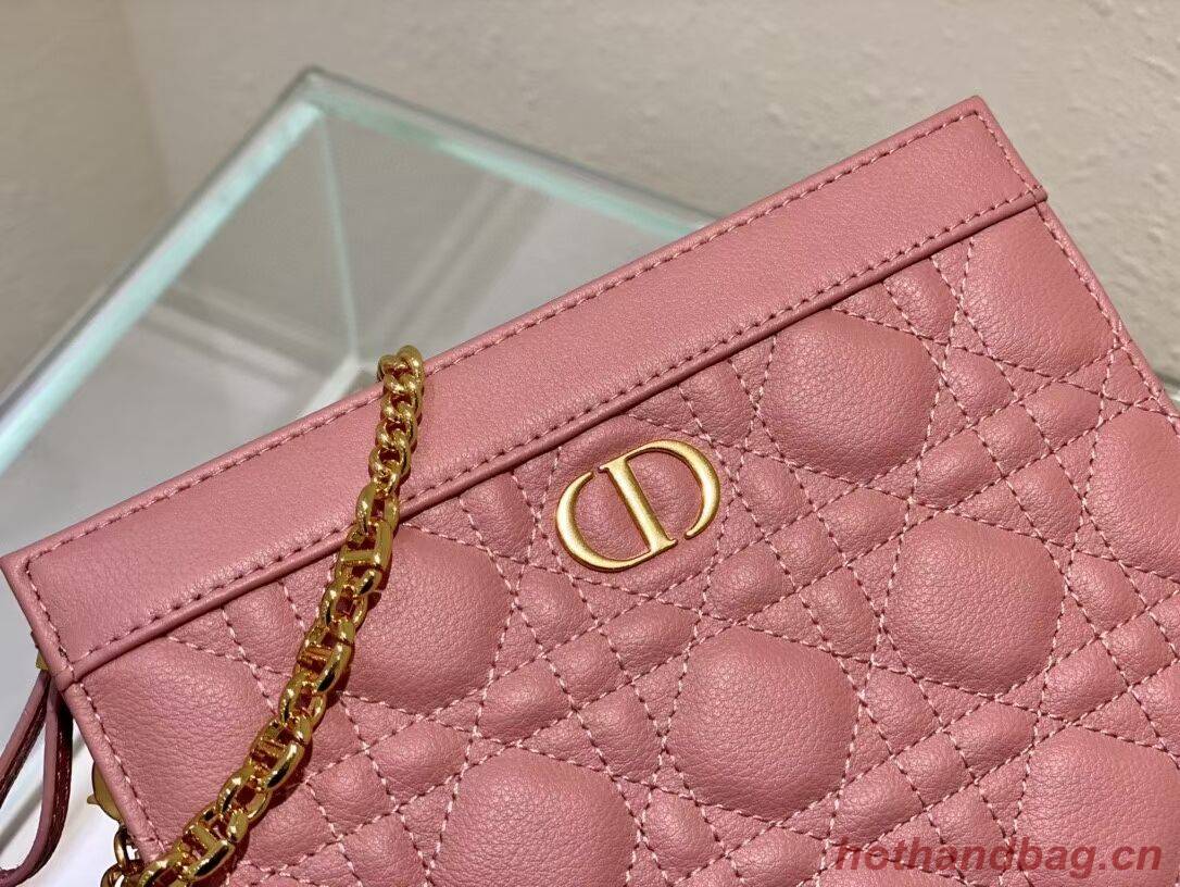 DIOR MINI BOBBY BAG Gradient Cannage Lambskin C4106 pink DIOR MINI BOBBY BAG Gradient Cannage Lambskin C4106 pink