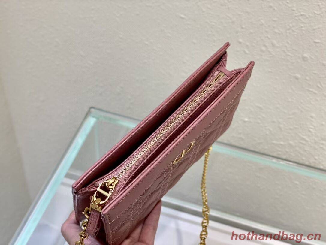 DIOR MINI BOBBY BAG Gradient Cannage Lambskin C4106 pink DIOR MINI BOBBY BAG Gradient Cannage Lambskin C4106 pink