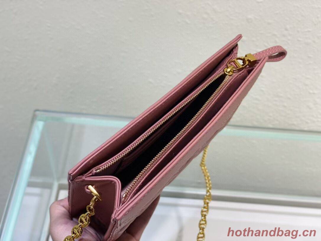 DIOR MINI BOBBY BAG Gradient Cannage Lambskin C4106 pink DIOR MINI BOBBY BAG Gradient Cannage Lambskin C4106 pink