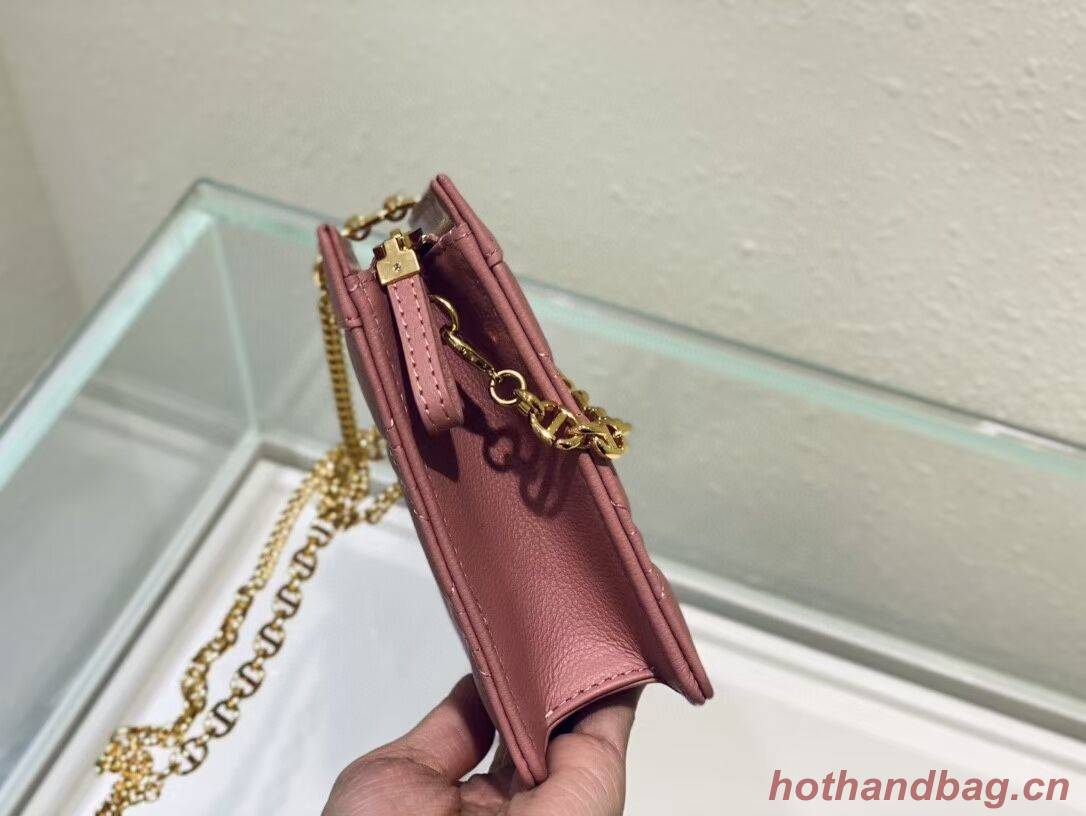 DIOR MINI BOBBY BAG Gradient Cannage Lambskin C4106 pink DIOR MINI BOBBY BAG Gradient Cannage Lambskin C4106 pink