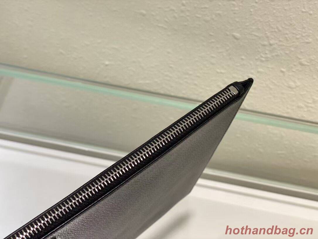 Dior Lambskin Cluth Bag C6112 Black Dior Lambskin Cluth Bag C6112 Black