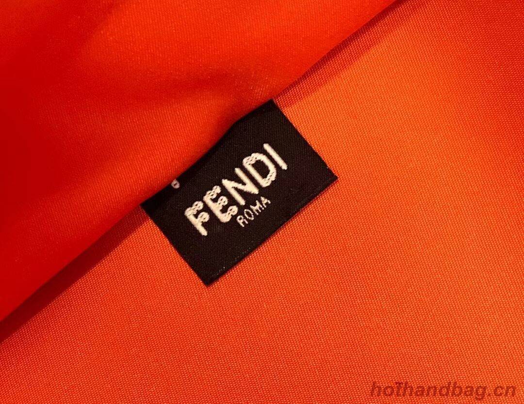 FENDI SUNSHINE MEDIUM FF fabric shopper 8BH386A red FENDI SUNSHINE MEDIUM FF fabric shopper 8BH386A red