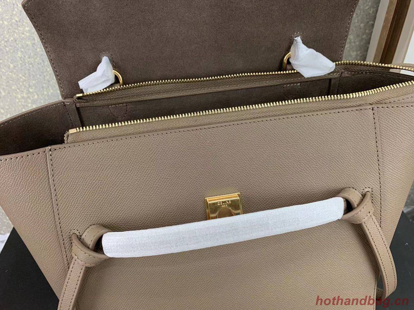 Celine Belt Bag Original Palm Skin Leather C3349 Light Apricot Celine Belt Bag Original Palm Skin Leather C3349 Light Apricot