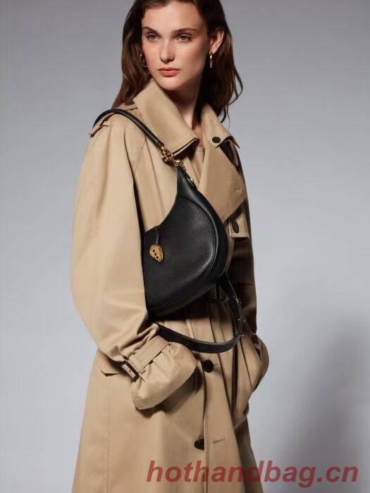 BVLGARI Shoulder Bag Calfskin Leather B281640 black BVLGARI Shoulder Bag Calfskin Leather B281640 black