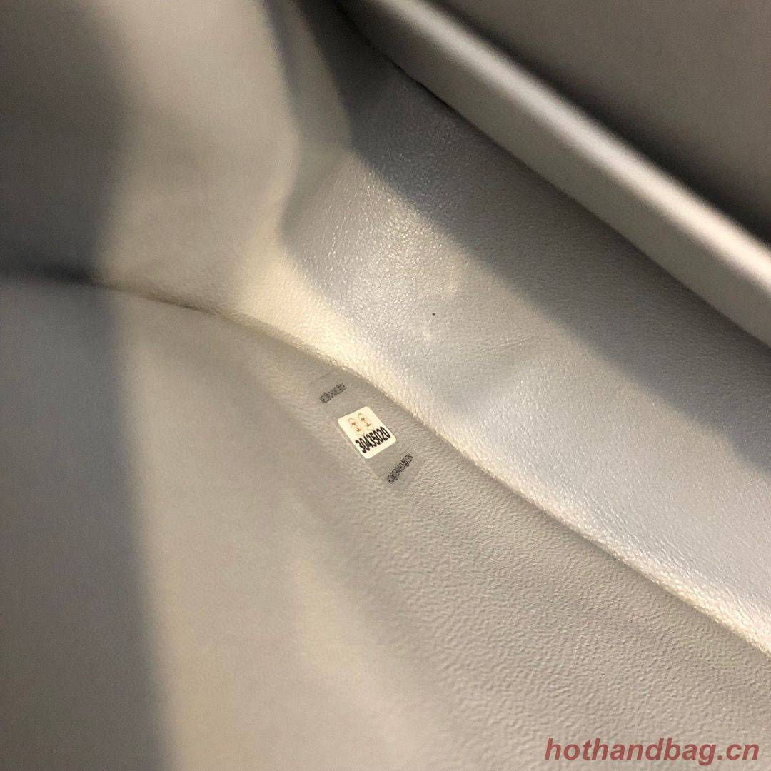 Chanel 2.55 Series Flap Bag Original Lambskin Leather 5024CF A01112 Grey Gold-Tone Chanel 2.55 Series Flap Bag Original Lambskin Leather 5024CF A01112 Grey Gold-Tone