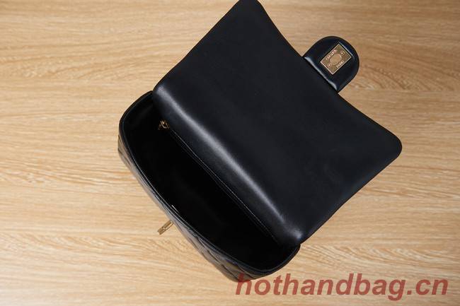 Chanel Flap Lambskin small Shoulder Bag AS3114 black