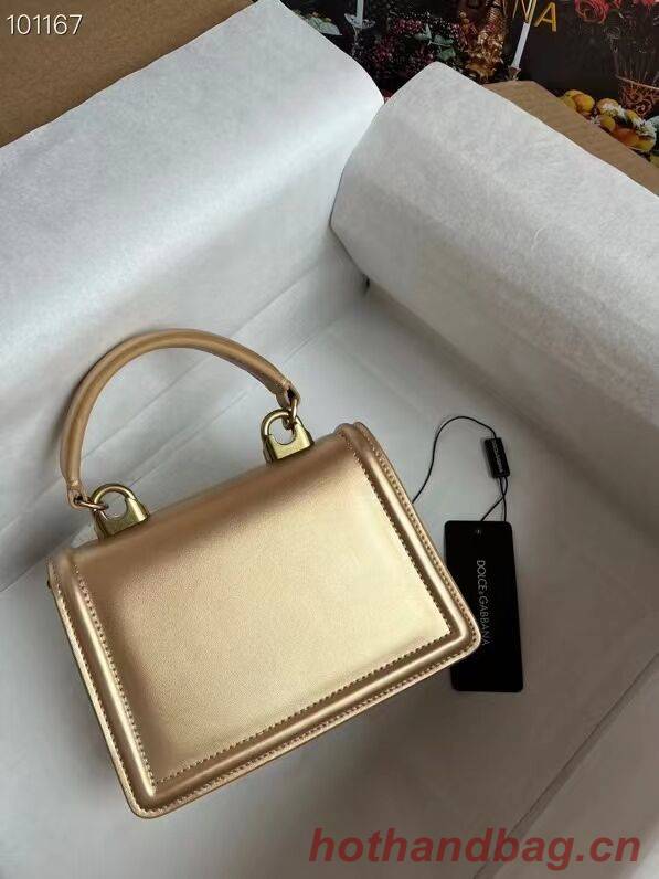 Dolce & Gabbana Origianl Leather Shoulder Bag 4011 gold Dolce & Gabbana Origianl Leather Shoulder Bag 4011 gold