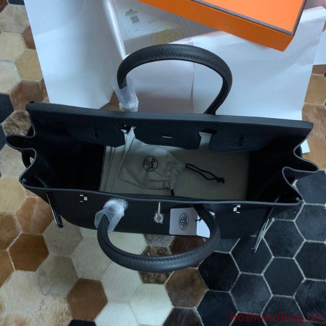 Hermes original Togo Leather HB35O Black Hermes original Togo Leather HB35O Black