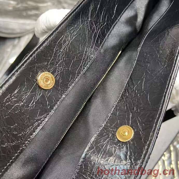 Yves Saint Laurent GABY SATCHEL IN QUILTED LAMBSKIN Y494195 black Yves Saint Laurent GABY SATCHEL IN QUILTED LAMBSKIN Y494195 black