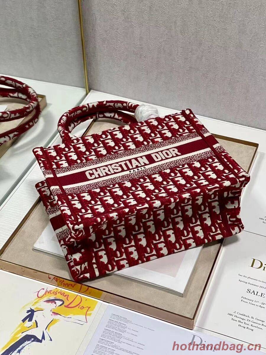 SMALL DIOR BOOK TOTE Embroidery C1331-5