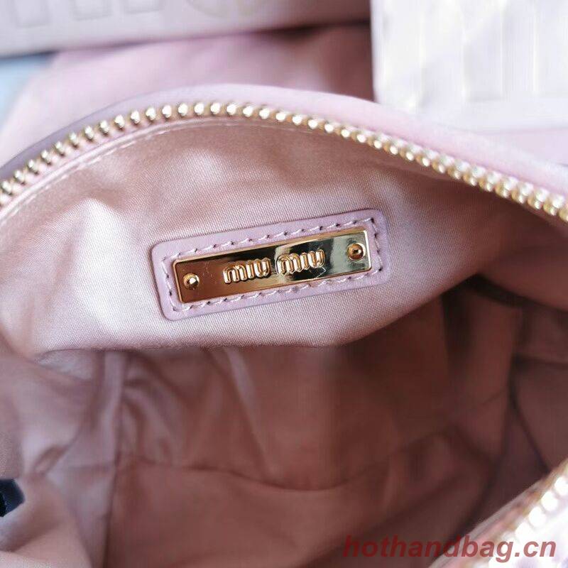 miu miu Matelasse Nappa Leather mini Shoulder Bag 6BE641 pink miu miu Matelasse Nappa Leather mini Shoulder Bag 6BE641 pink