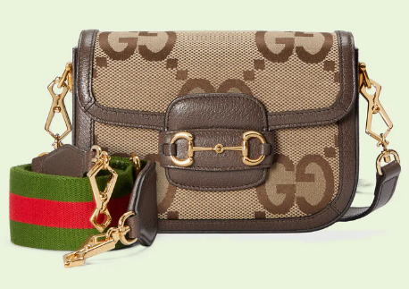 Gucci Horsebit 1955 jumbo GG mini bag 658574 brown Gucci Horsebit 1955 jumbo GG mini bag 658574 brown