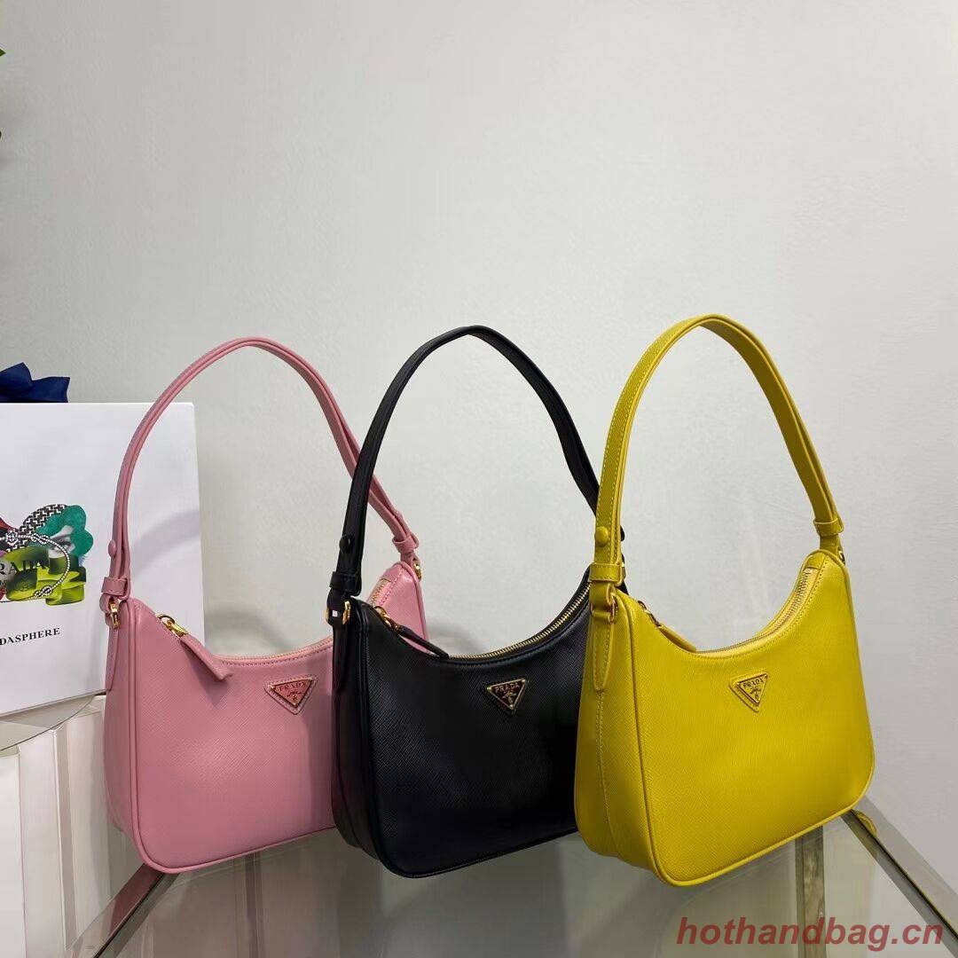 Prada Small Saffiano leather shoulder bag 1BD330 green Prada Small Saffiano leather shoulder bag 1BD330 green