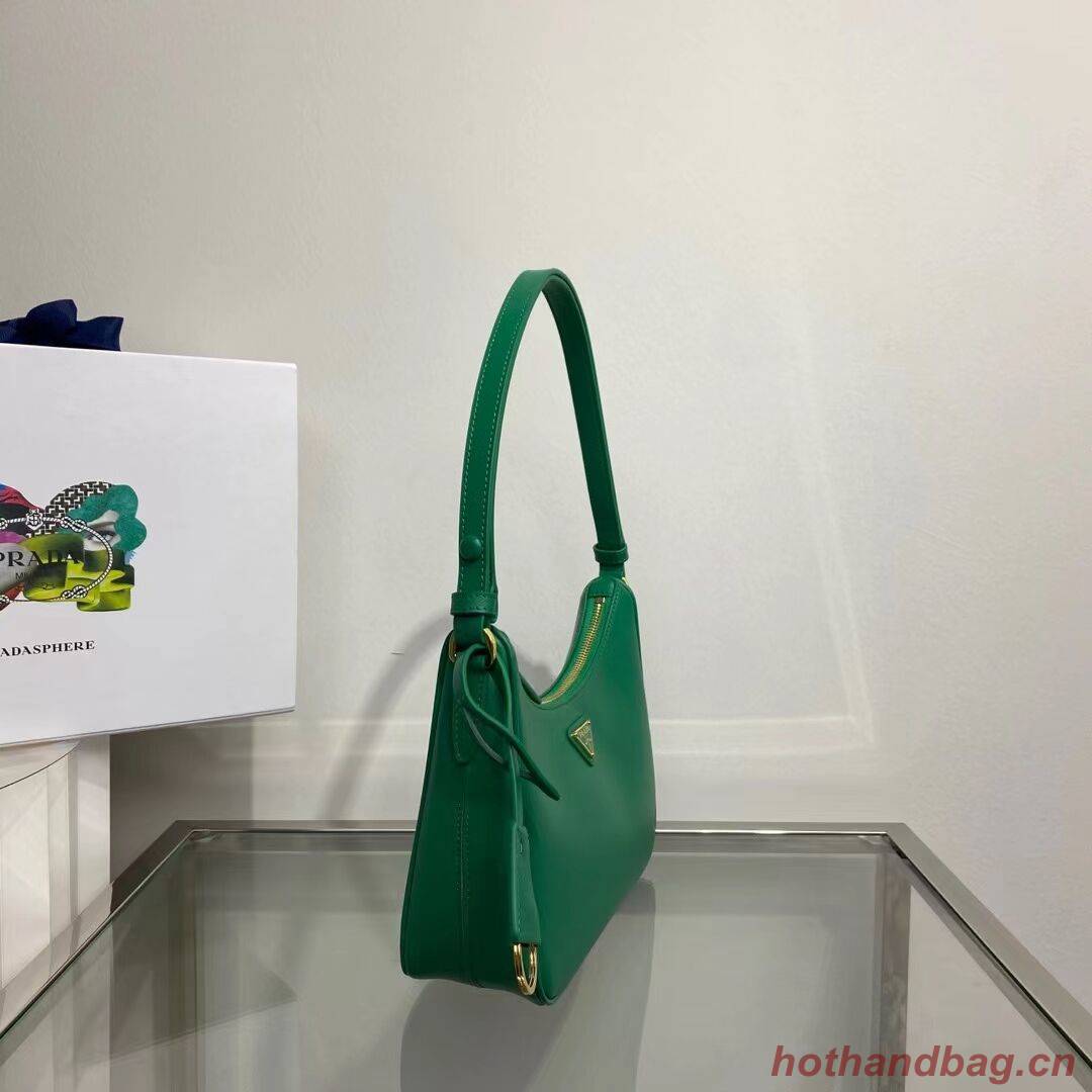 Prada Small Saffiano leather shoulder bag 1BD330 green Prada Small Saffiano leather shoulder bag 1BD330 green
