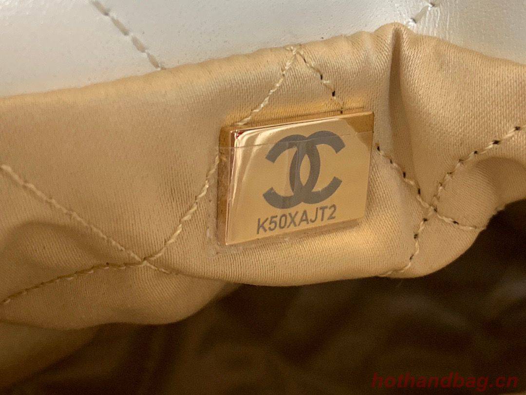 Chanel Calf leather shopping bag AS3261 White Chanel Calf leather shopping bag AS3261 White