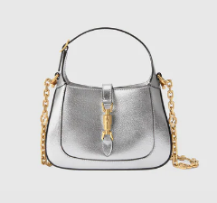 Gucci Jackie 1961 lame mini bag 675799 Silver Gucci Jackie 1961 lame mini bag 675799 Silver