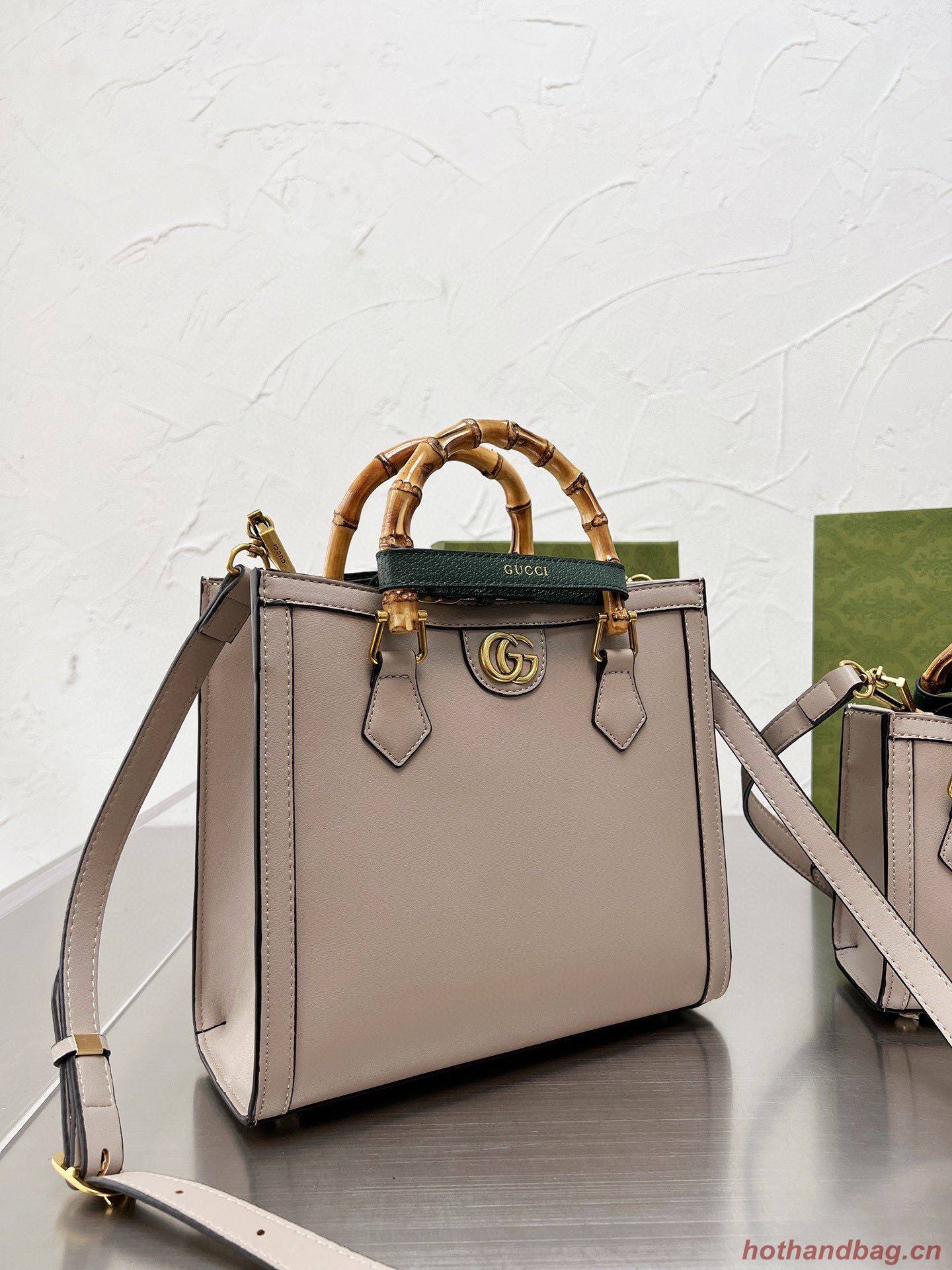 Gucci Diana Bamboo Handle Tote Bag 655658 Offwhite Gucci Diana Bamboo Handle Tote Bag 655658 Offwhite