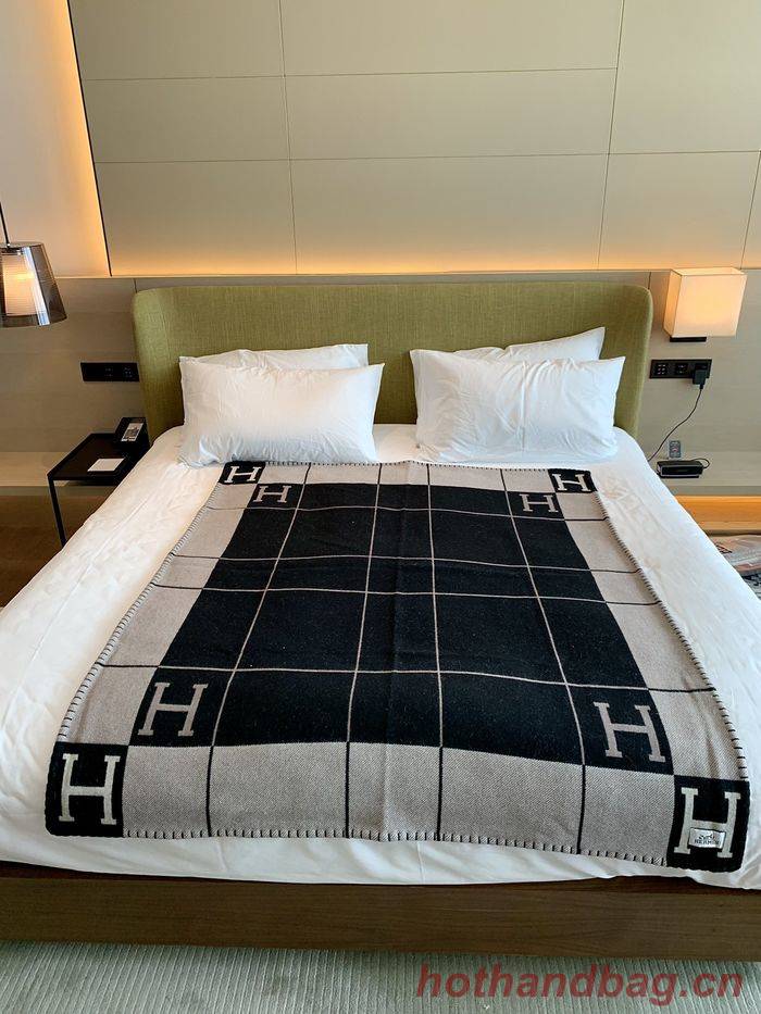 Hermes Lambswool&Cashmere Shawl&Blanket HMB00005 Hermes Lambswool&Cashmere Shawl&Blanket HMB00005