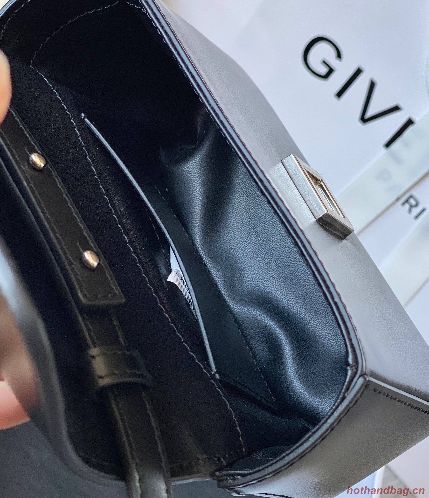 GIVENCHY Original Leather Shoulder Bag 1863 Black GIVENCHY Original Leather Shoulder Bag 1863 Black