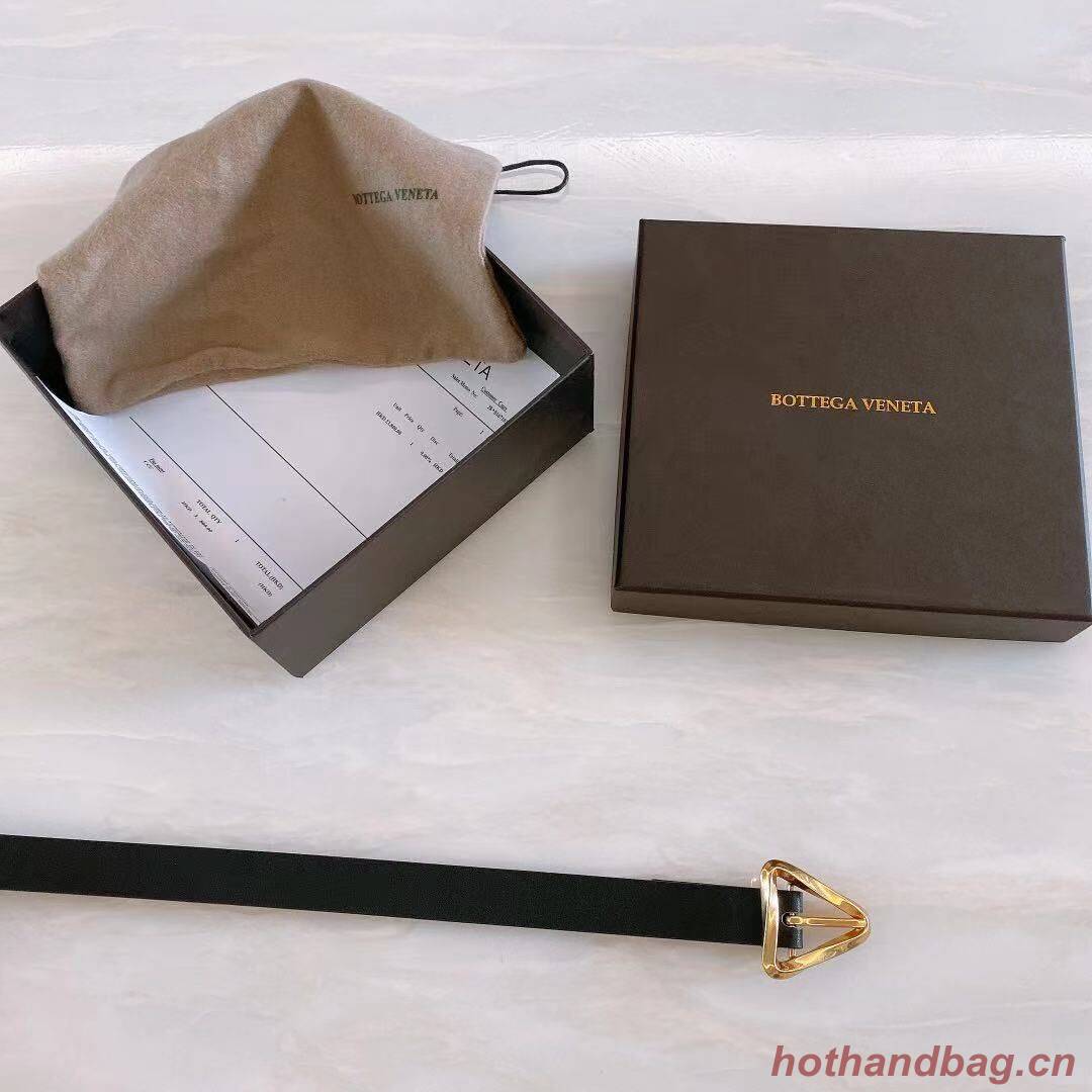 Bottega Veneta Original Leather Belt 5553 Black Bottega Veneta Original Leather Belt 5553 Black