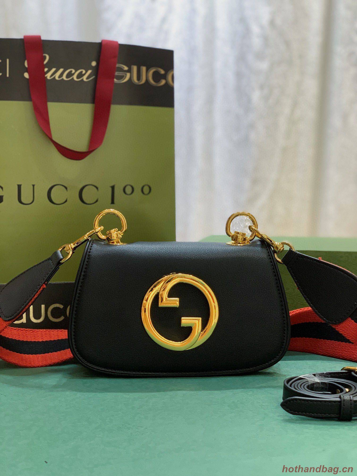 Gucci Blondie Original leahter shoulder bag 698643 black Gucci Blondie Original leahter shoulder bag 698643 black