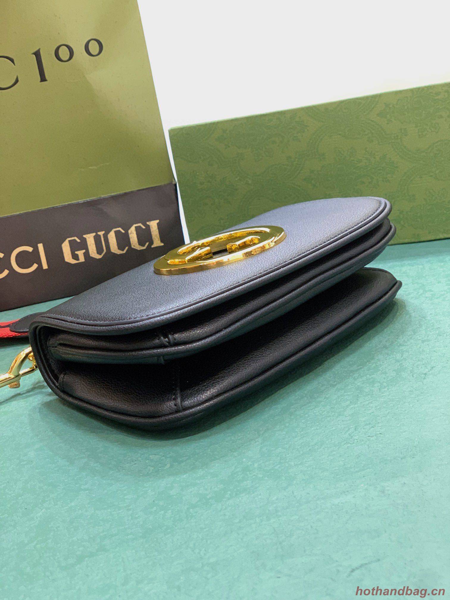 Gucci Blondie Original leahter shoulder bag 698643 black Gucci Blondie Original leahter shoulder bag 698643 black