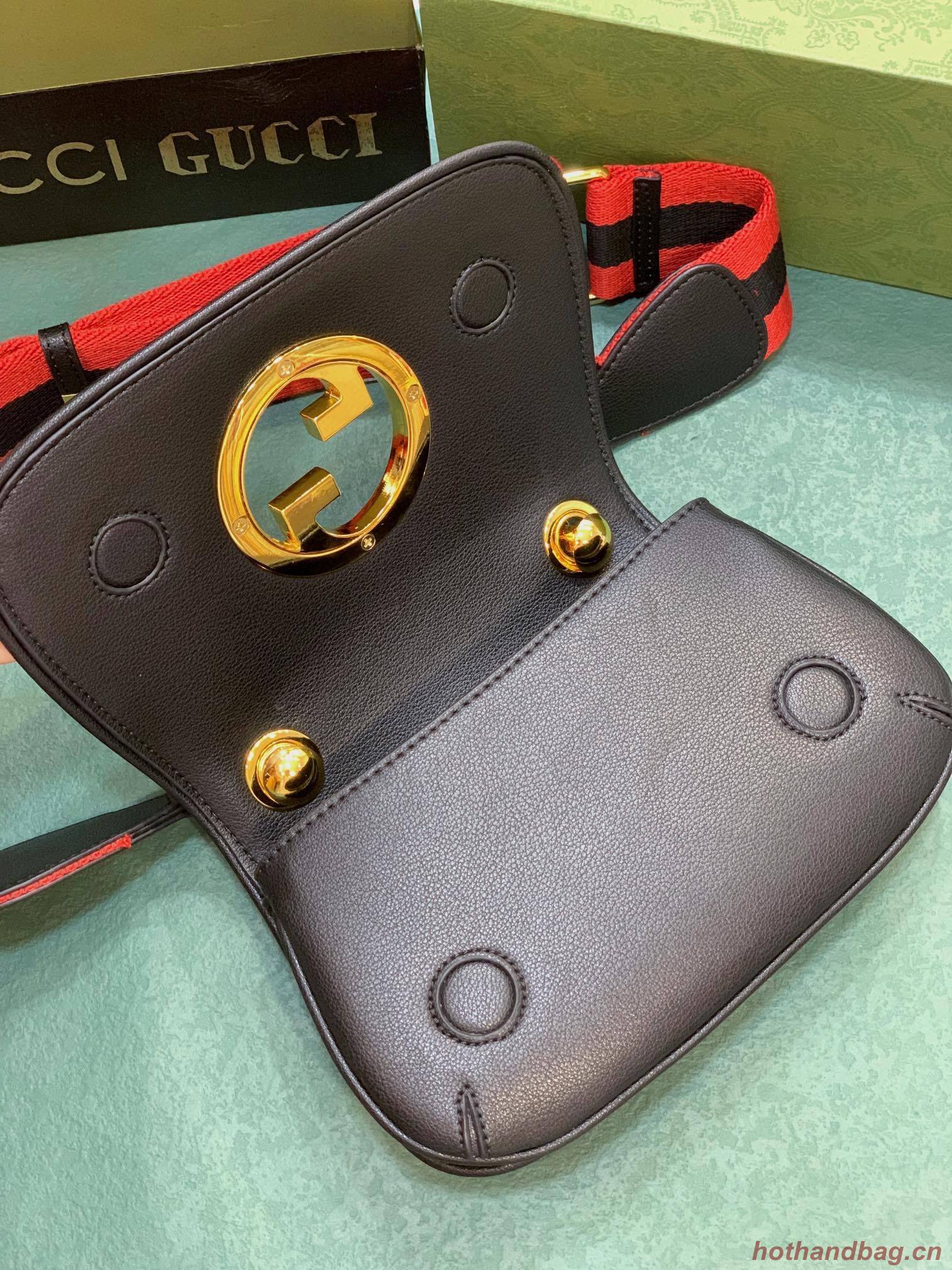 Gucci Blondie Original leahter shoulder bag 698643 black Gucci Blondie Original leahter shoulder bag 698643 black