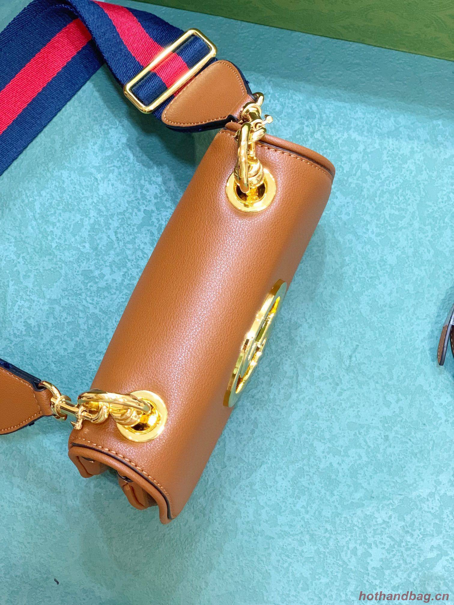 Gucci Blondie Original leahter shoulder bag 698643 brown Gucci Blondie Original leahter shoulder bag 698643 brown