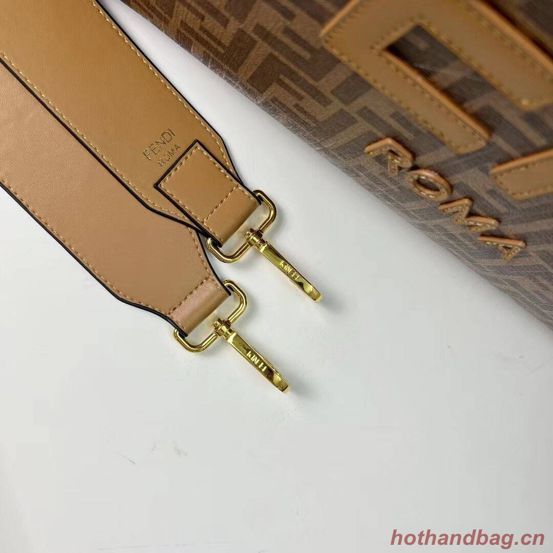 Fendi Tote Fabric Graffiti Print Shopping Bag F0707-4 Fendi Tote Fabric Graffiti Print Shopping Bag F0707-4