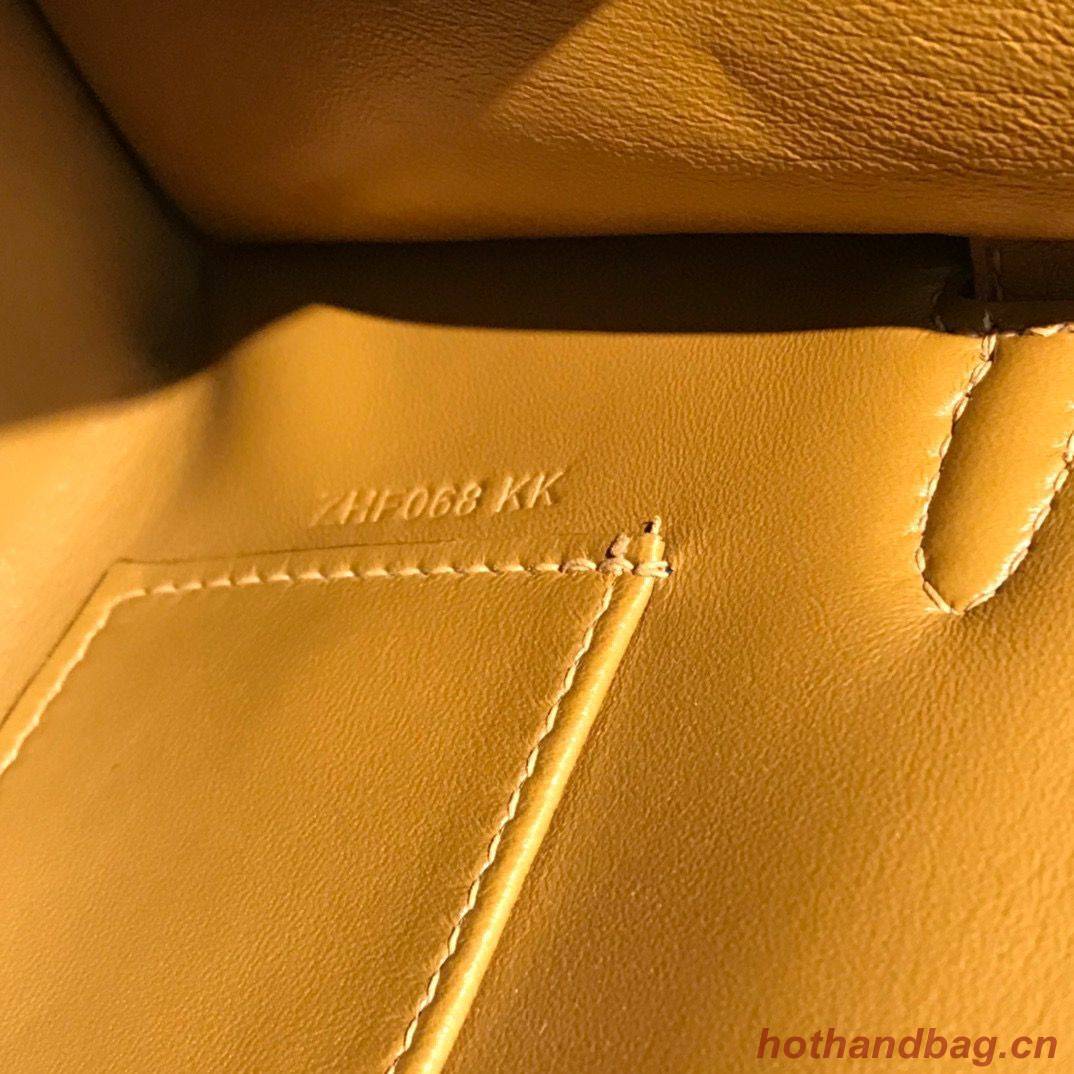 Hermes original swift leather mini Kelly K22CM H23560 Brown Hermes original swift leather mini Kelly K22CM H23560 Brown